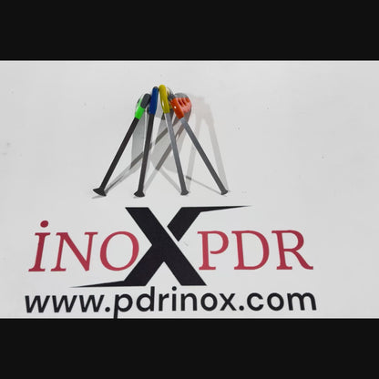PDR INOX Mardin Edition tool pushing a shallow vehicle dent