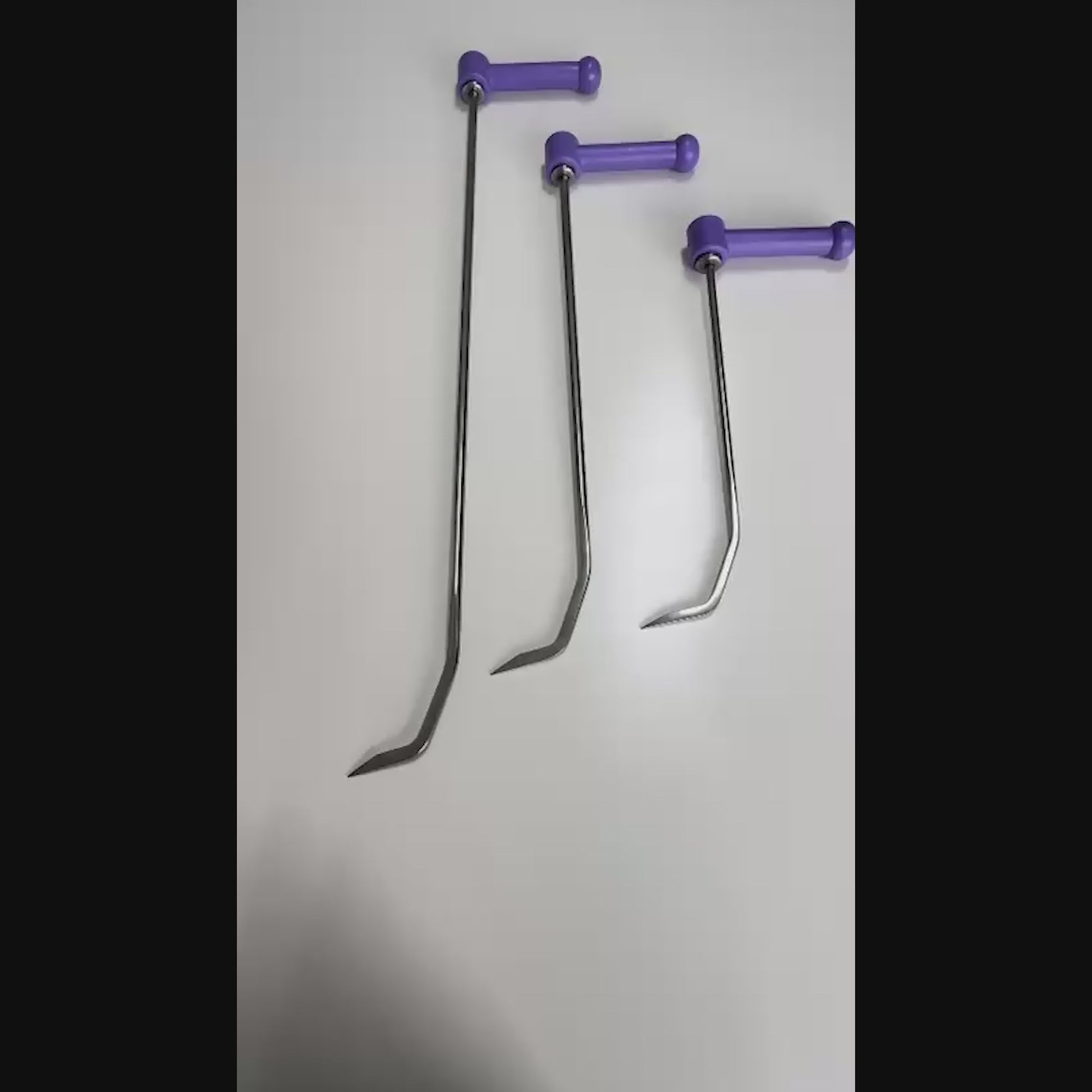 Durable steel construction of the Ghent ratchet handle rods