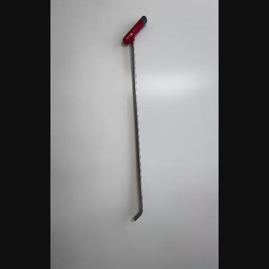 Angled handle providing comfort during high-force PDR work