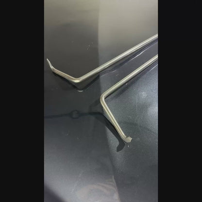 Valencia Edition 2-Piece Double Bent PDR Rod Set (Cat Claw Tip)