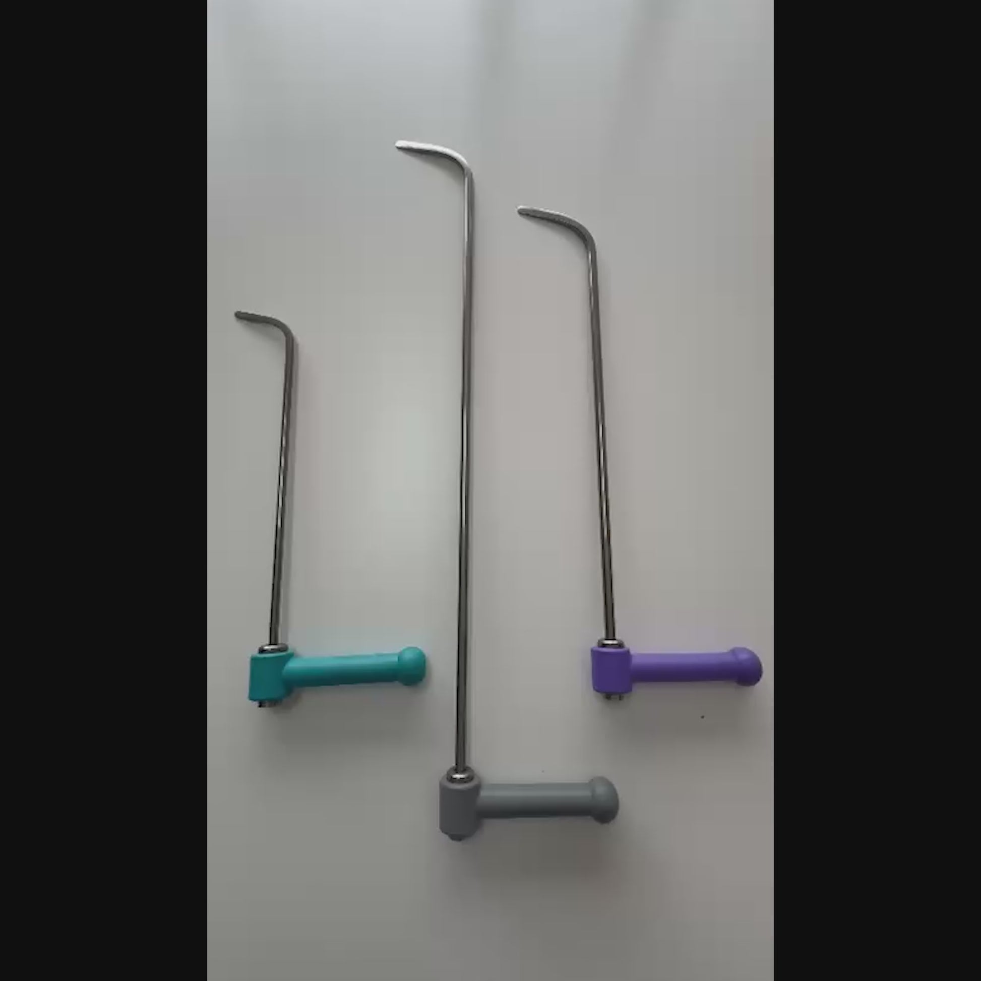 Ergonomic ratchet handle design on the Trieste PDR set