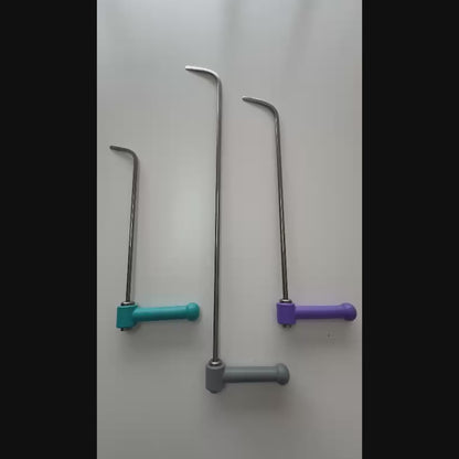 Ergonomic ratchet handle design on the Trieste PDR set