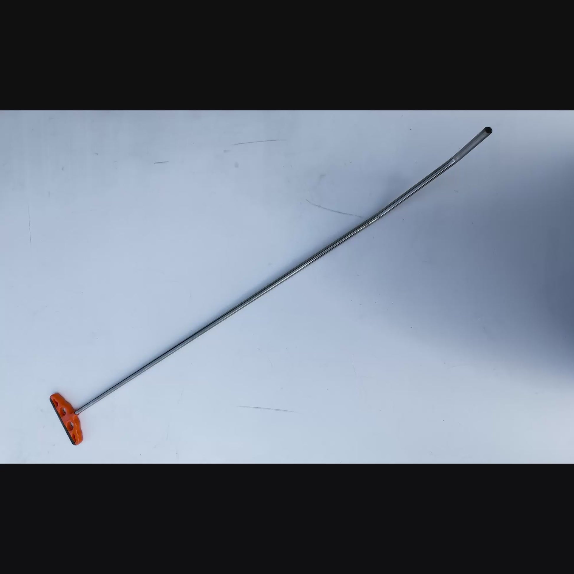 Detailed view of the interchangeable tip attached to Zyveron rod