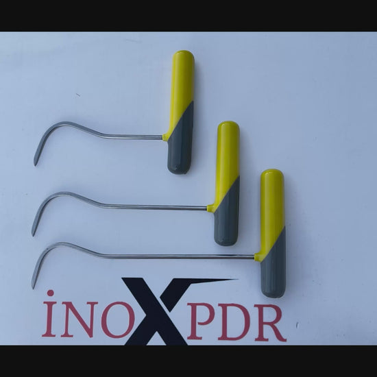Complete 3-piece layout of the C-bend sharp tip PDR set