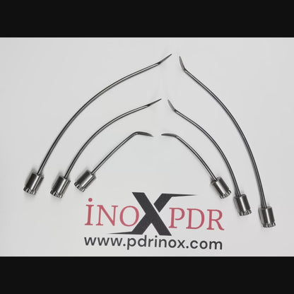 Full 6-piece layout of the Munich series PDR tool set