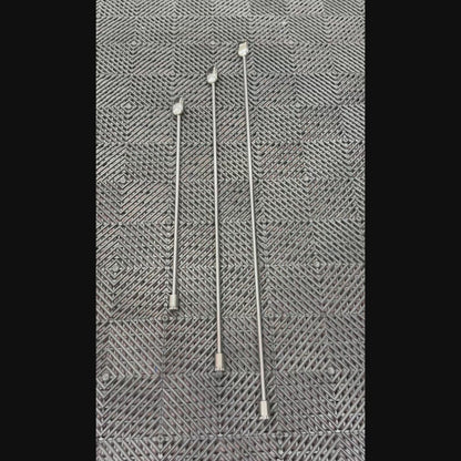 Trieste Edition 3-Piece Straight Vertical Wide Oval Head PDR Rod Set (10mm)