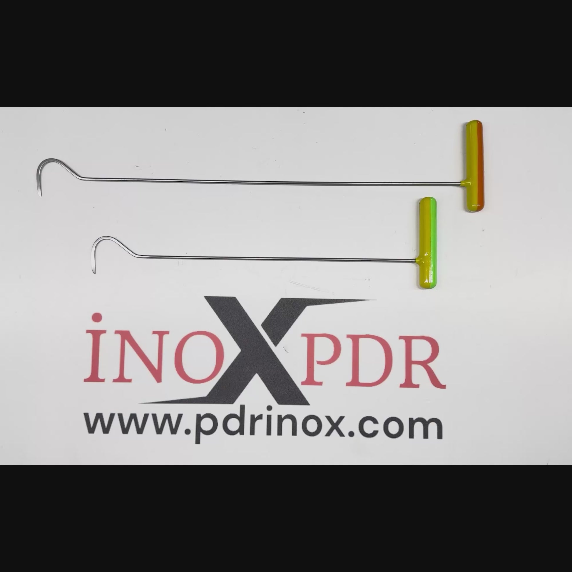 Layout of the 2-piece Tynora Edition C-bend PDR rods