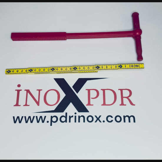 Auto body repair using the standard Model 3 plastic hammer