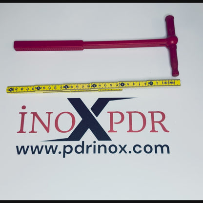 Auto body repair using the standard Model 3 plastic hammer