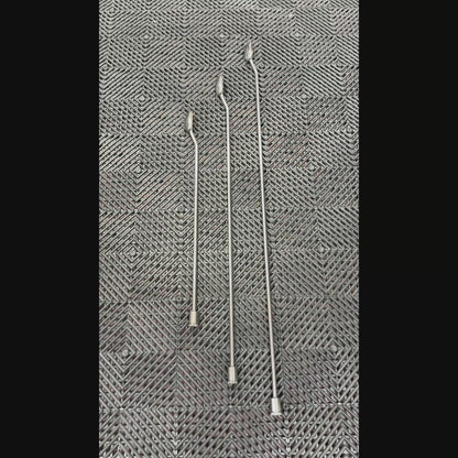 Brescia Edition 3-Piece Double-Bend Vertical Wide Oval Head PDR Rod Set (10mm)