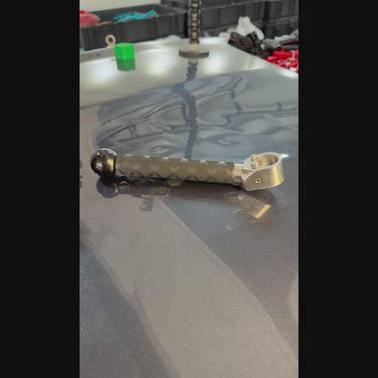 Professional angled ratchet handle for precision PDR panel correction