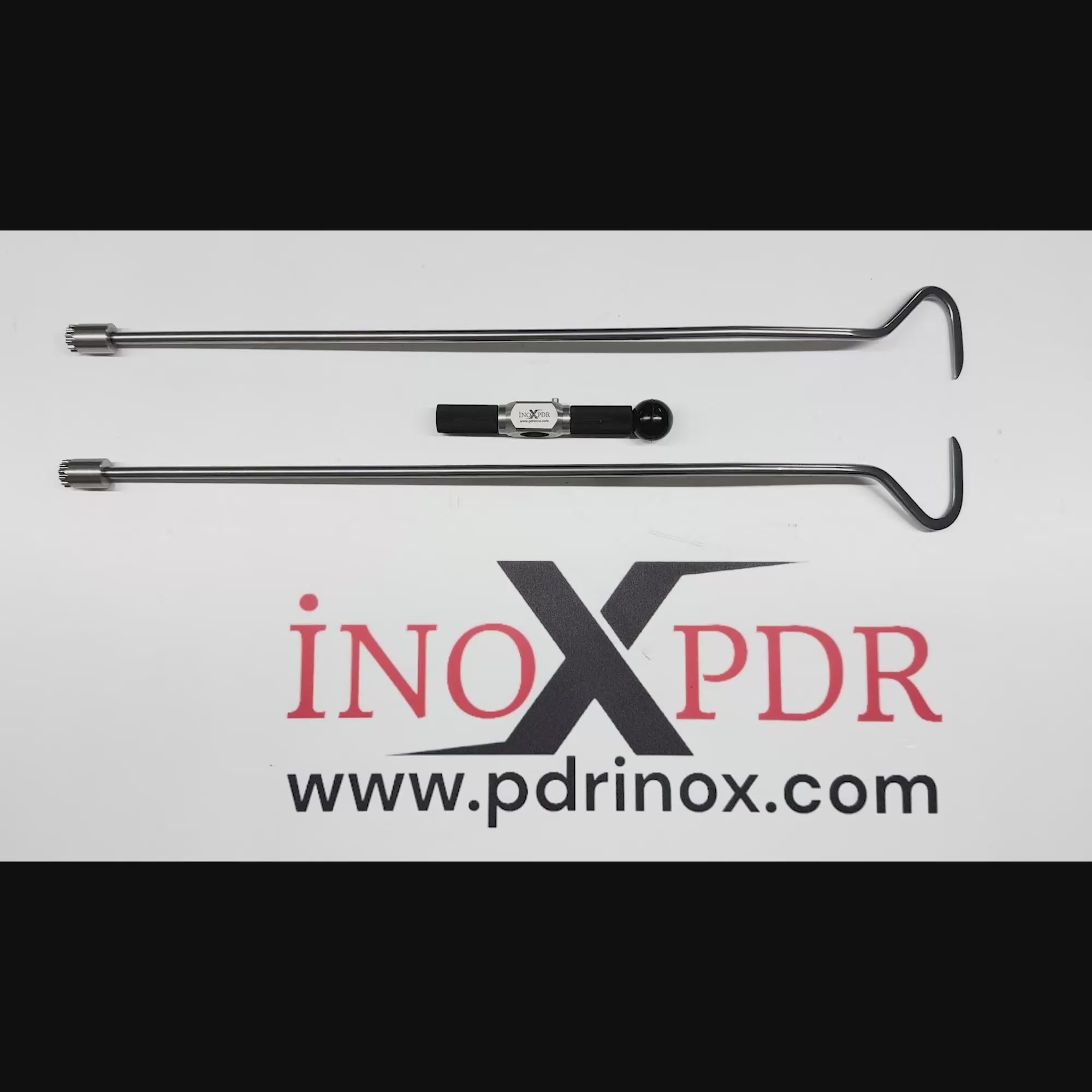 Layout of the 2-piece Lombok series C-bend PDR set