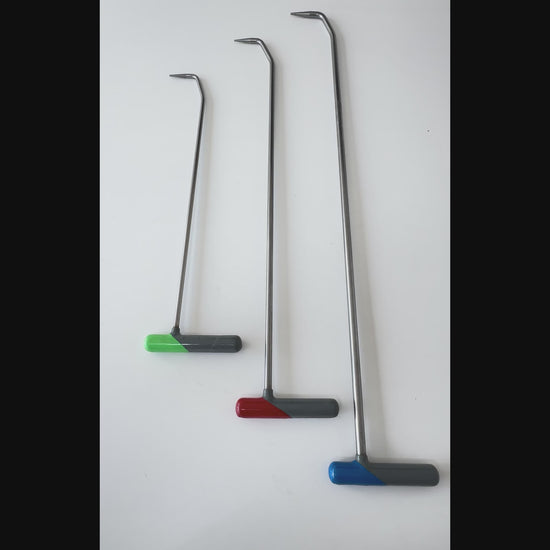 Full layout of the pencil sharp double bend PDR rods