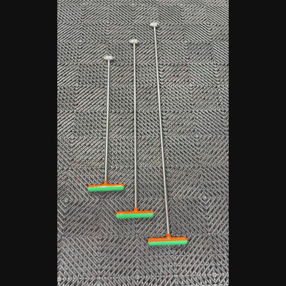 Asti Edition 3-Piece Straight Horizontal Oval Head PDR Rod Set with T-Handles (10mm)