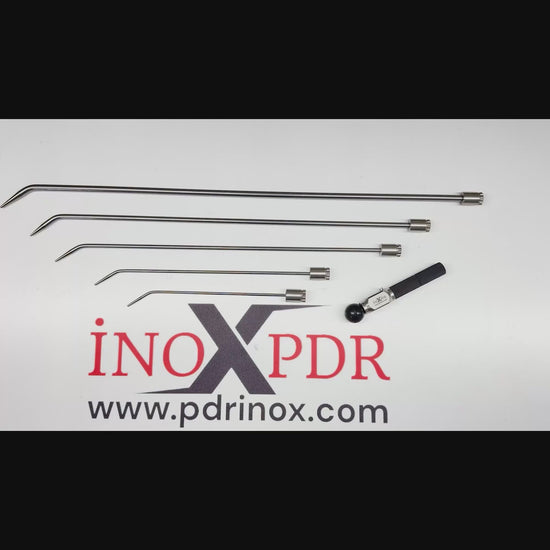Complete 5-piece layout of the Balti series PDR tool set