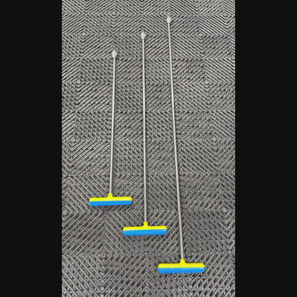 Parma Edition 3-Piece Straight Oval Spoon Head PDR Rod Set with T-Handles (10mm)