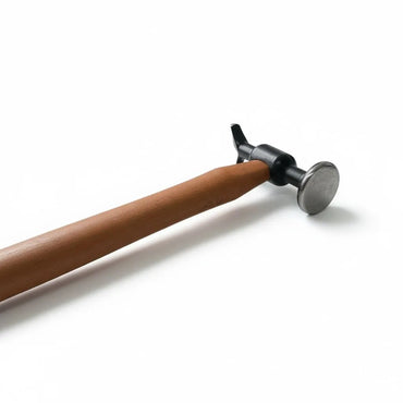 PDR INOX Modèle 5 Marteau de finition en acier avec poignée en bois