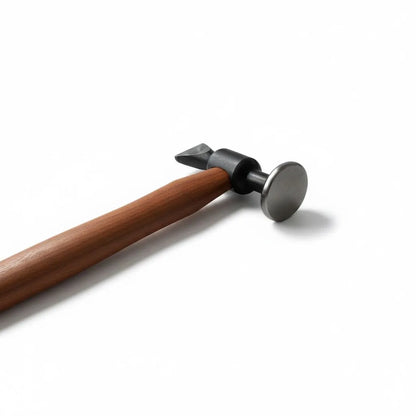 Striking face details of the Model 2 auto body hammer